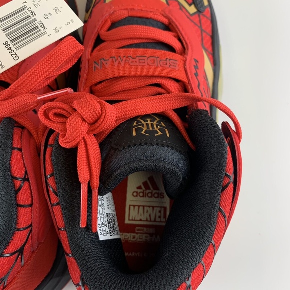 Adidas Donovan Mitchell D.O.N Issue #3 Spiderman GS Unreleased Men Size 5 GZ5496 - Picture 7 of 8